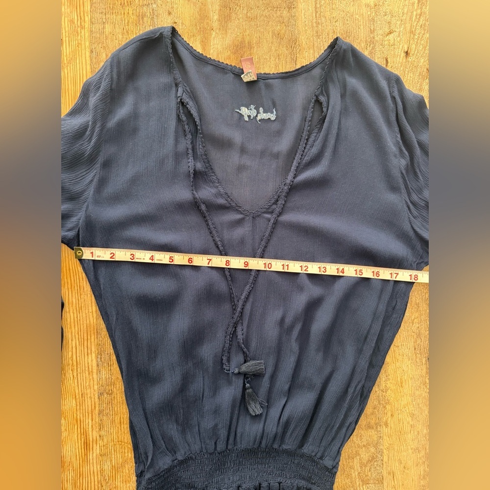 Maaji Navy Sugar Sizzle Dress Swim Coverup Size Large - Picture 5 of 10